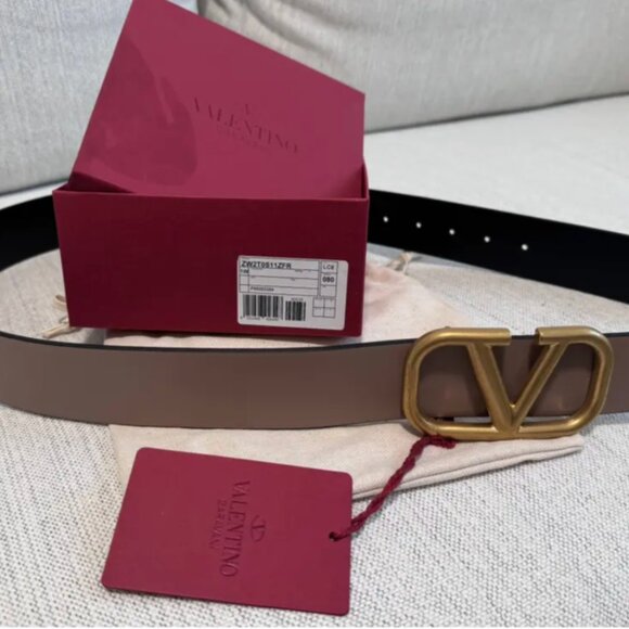 Valentino Garavani Reversible VLogo Signature Belt